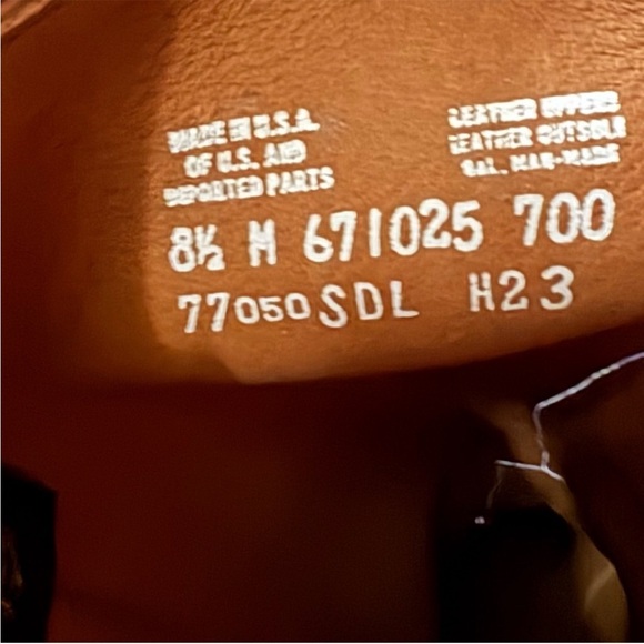 FRYE campus ( saddle ) made in the USA - Picture 2 of 2